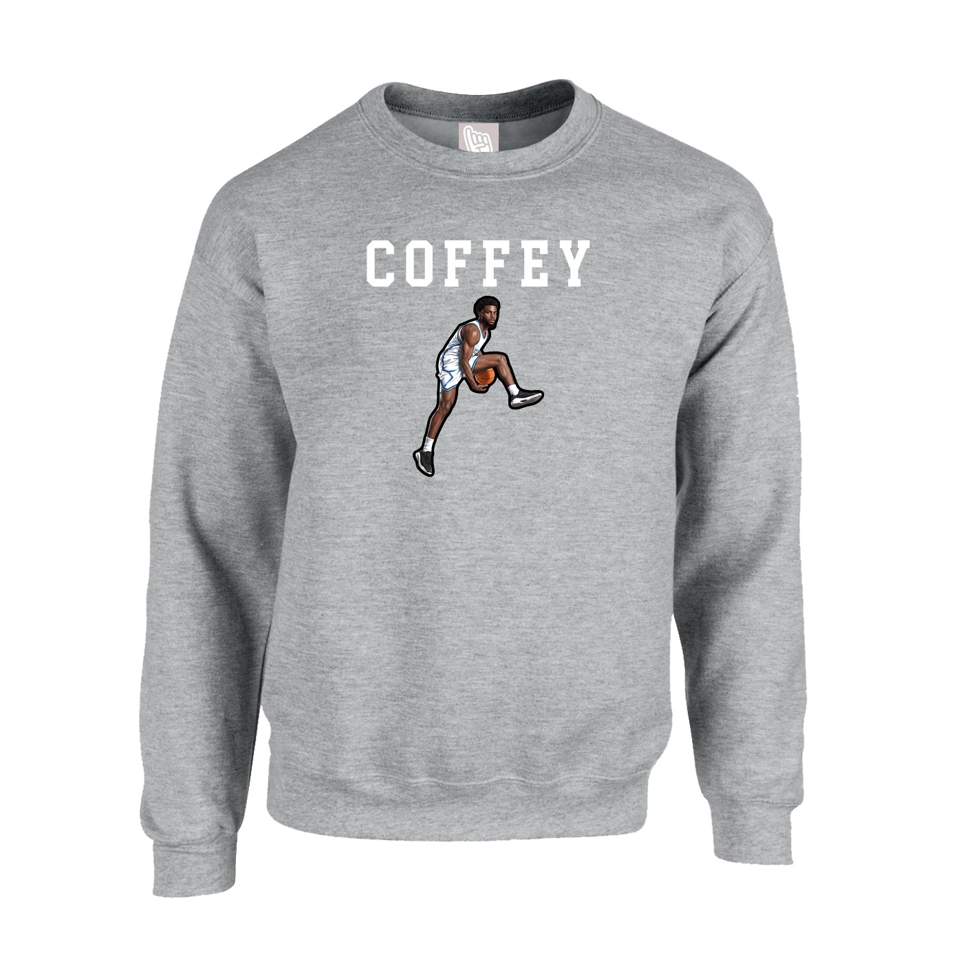 Fleece Crew — Shirsey in Grey