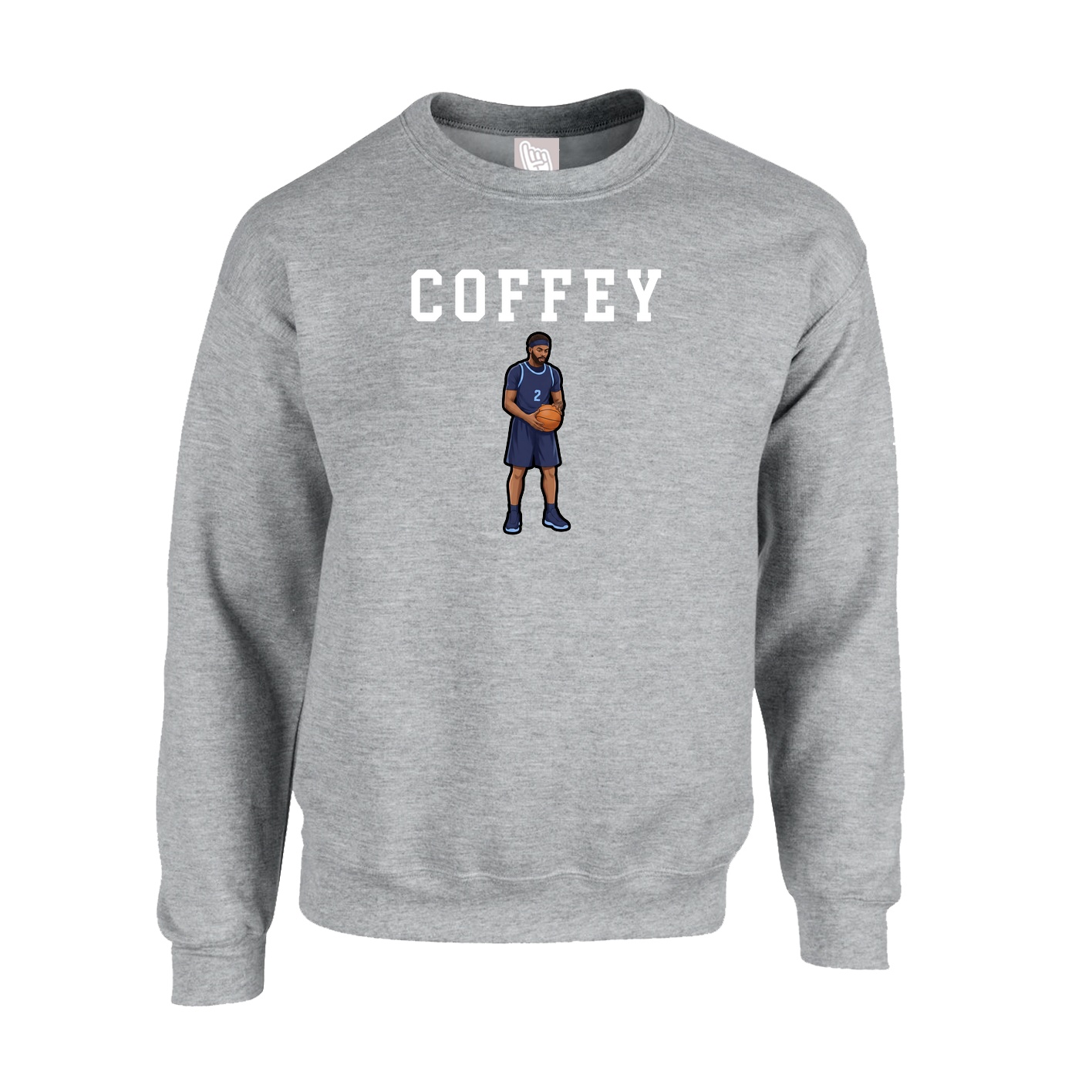 Fleece Crew — Shirsey in Grey
