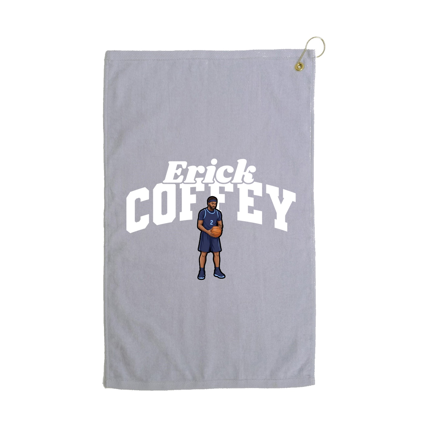 Golf Towel — Signature Arch in Grey