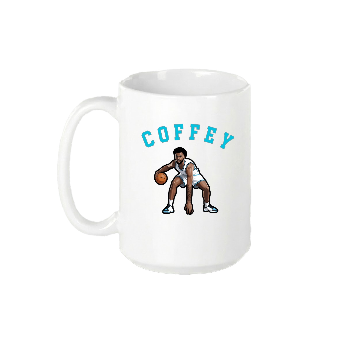 15oz Coffee Mug — Shirsey Arch in White