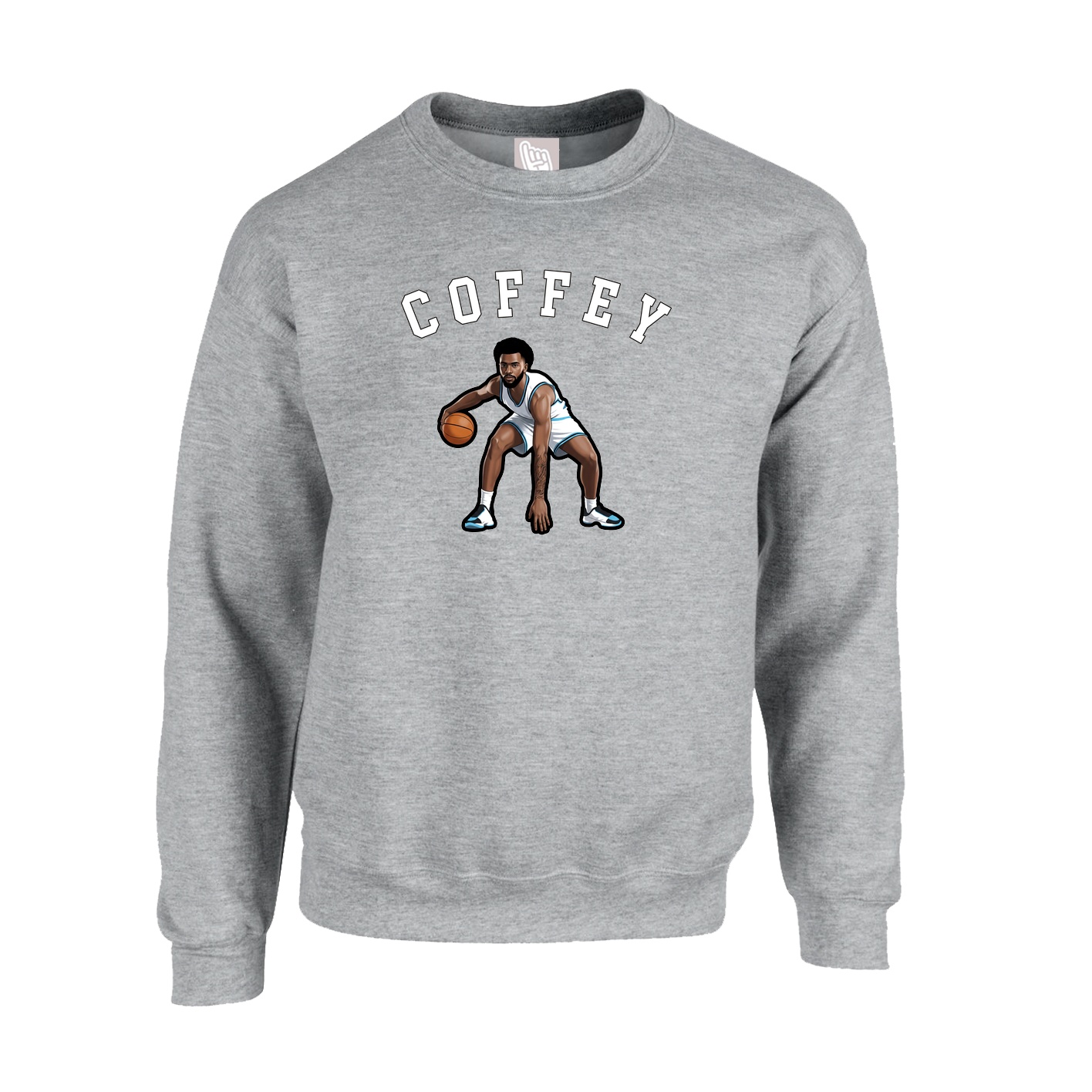 Fleece Crew — Shirsey Arch in Grey