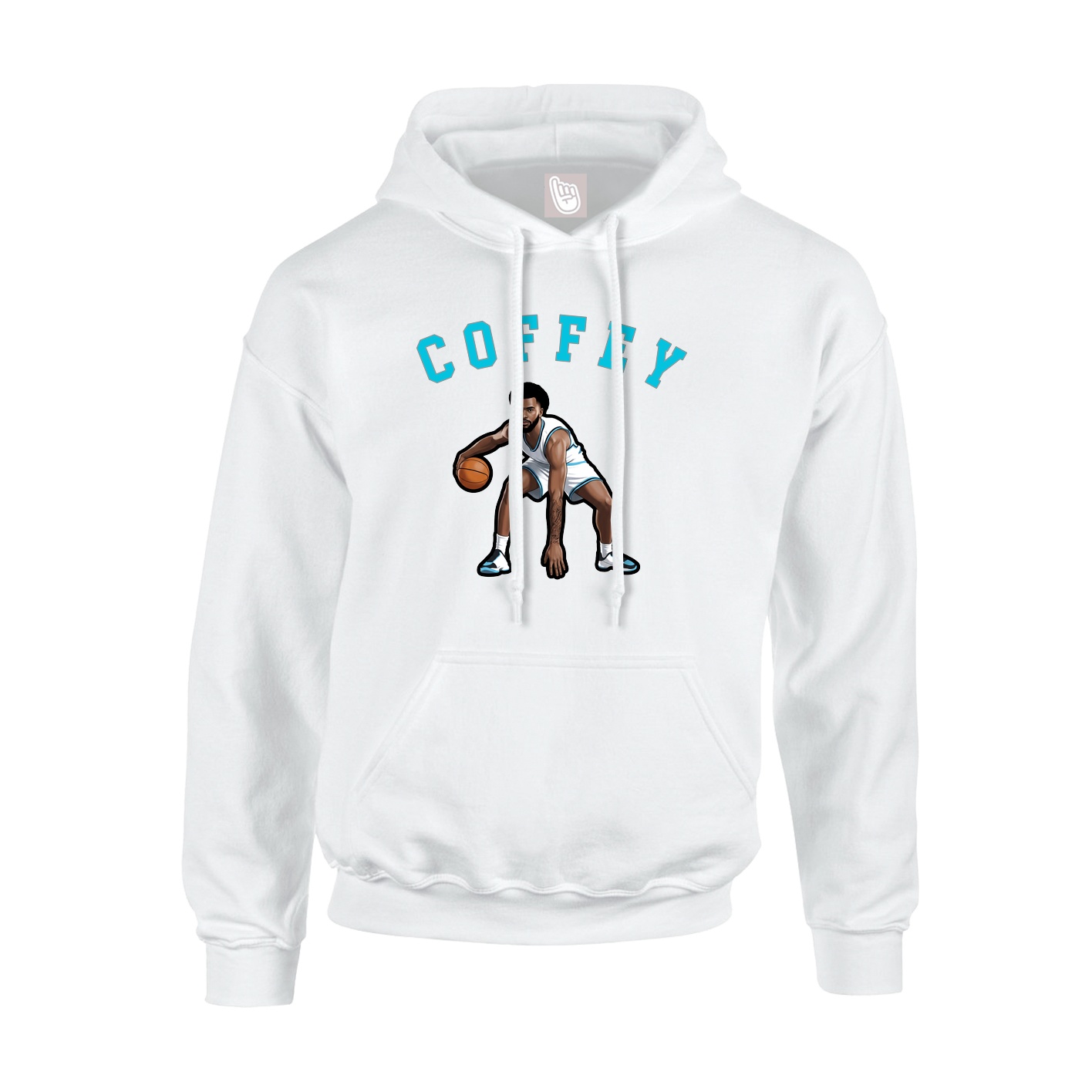 Youth Hoodie — Shirsey Arch in White
