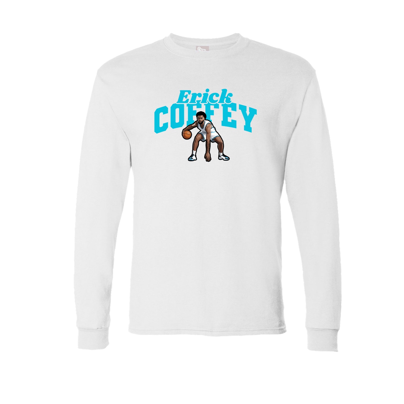 Long Sleeve Tee — Signature Arch in White