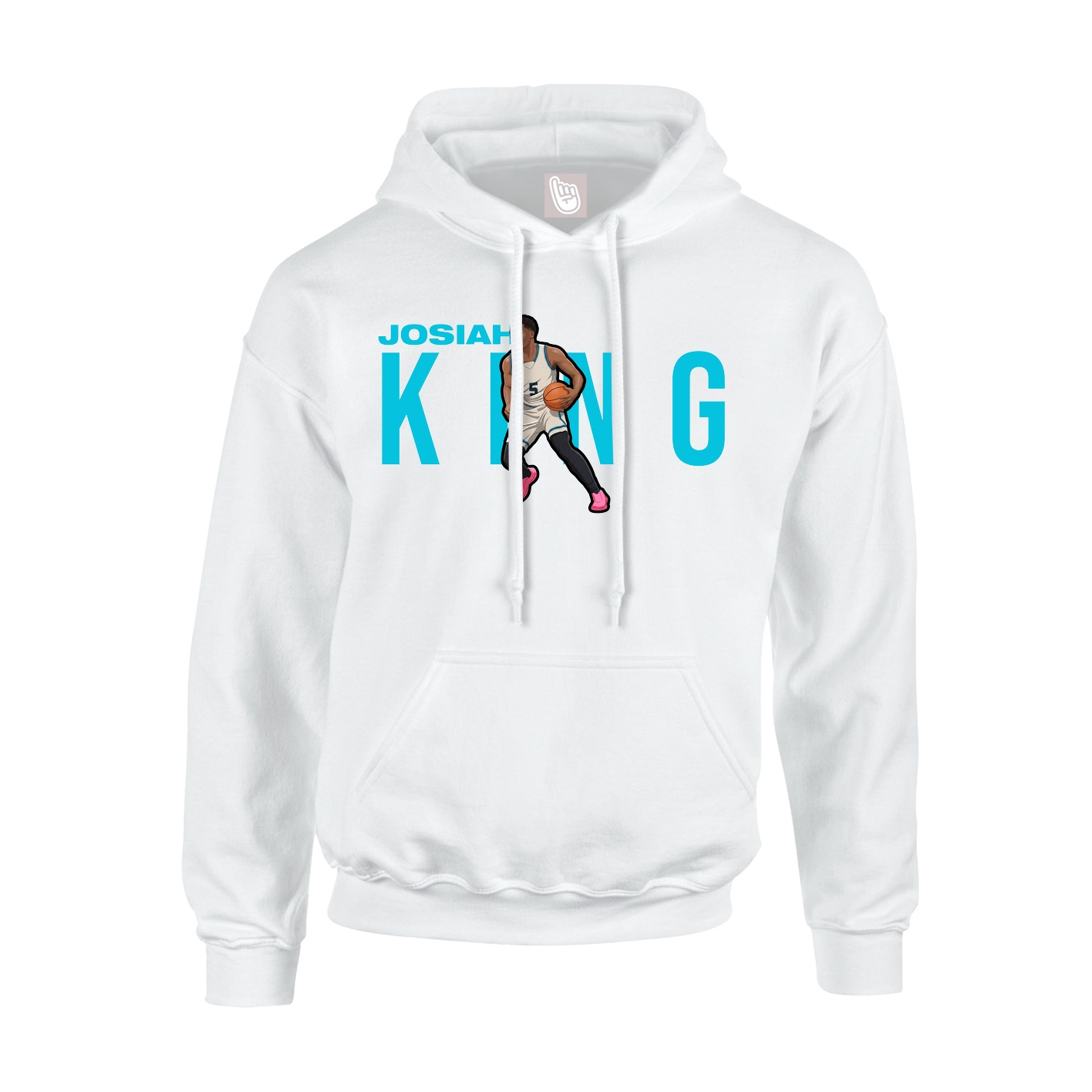 Hoodie — Player Name in White