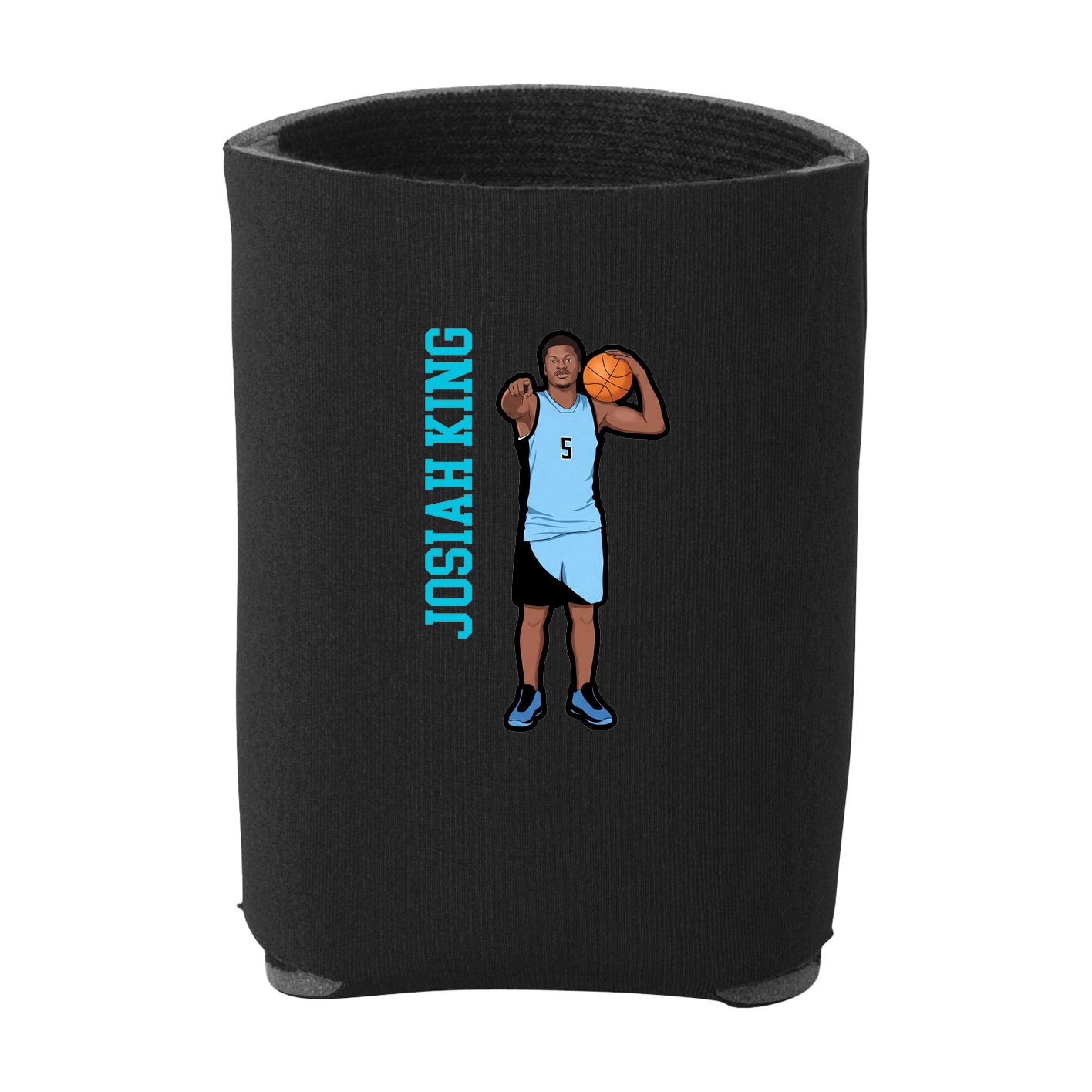 Can Holder — Name Vertical in Black