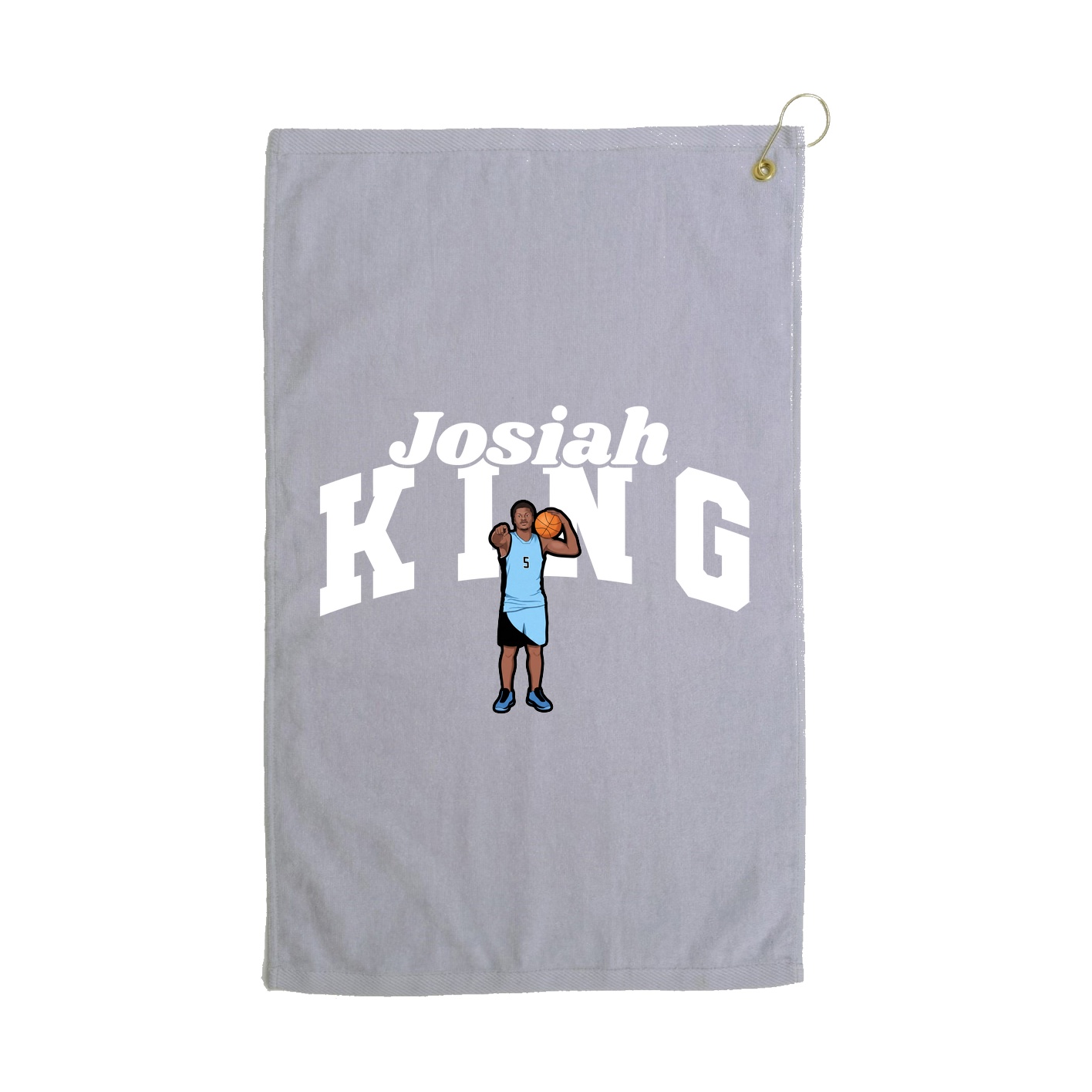 Golf Towel — Signature Arch in Grey