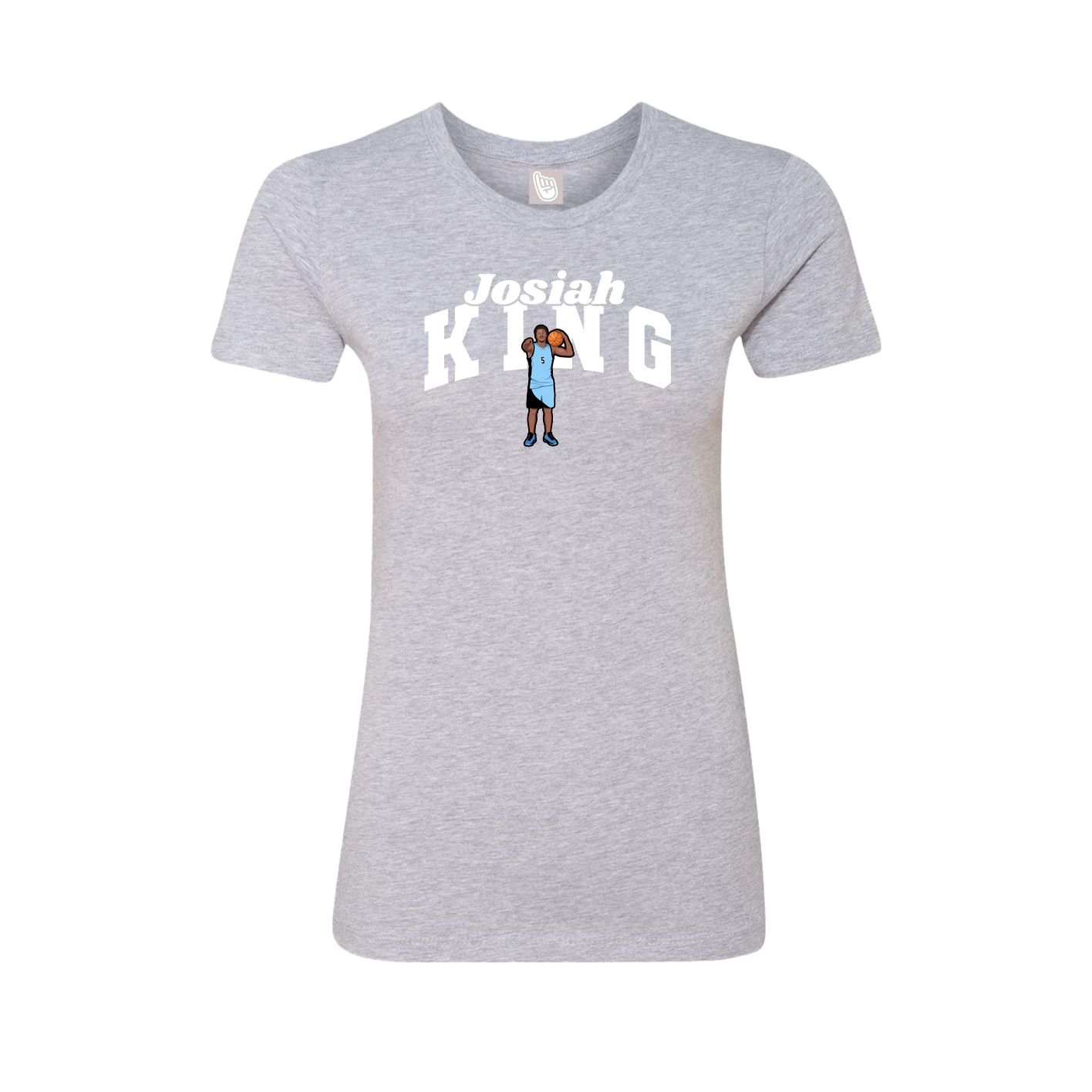 Womens Tee — Signature Arch in Grey
