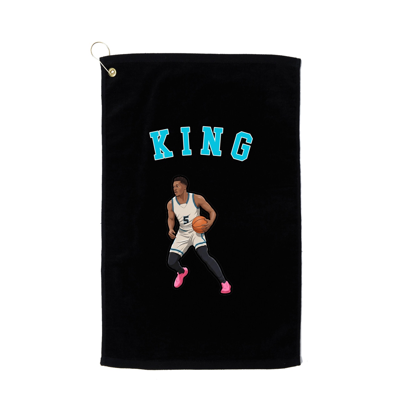 Golf Towel — Shirsey Arch in Black