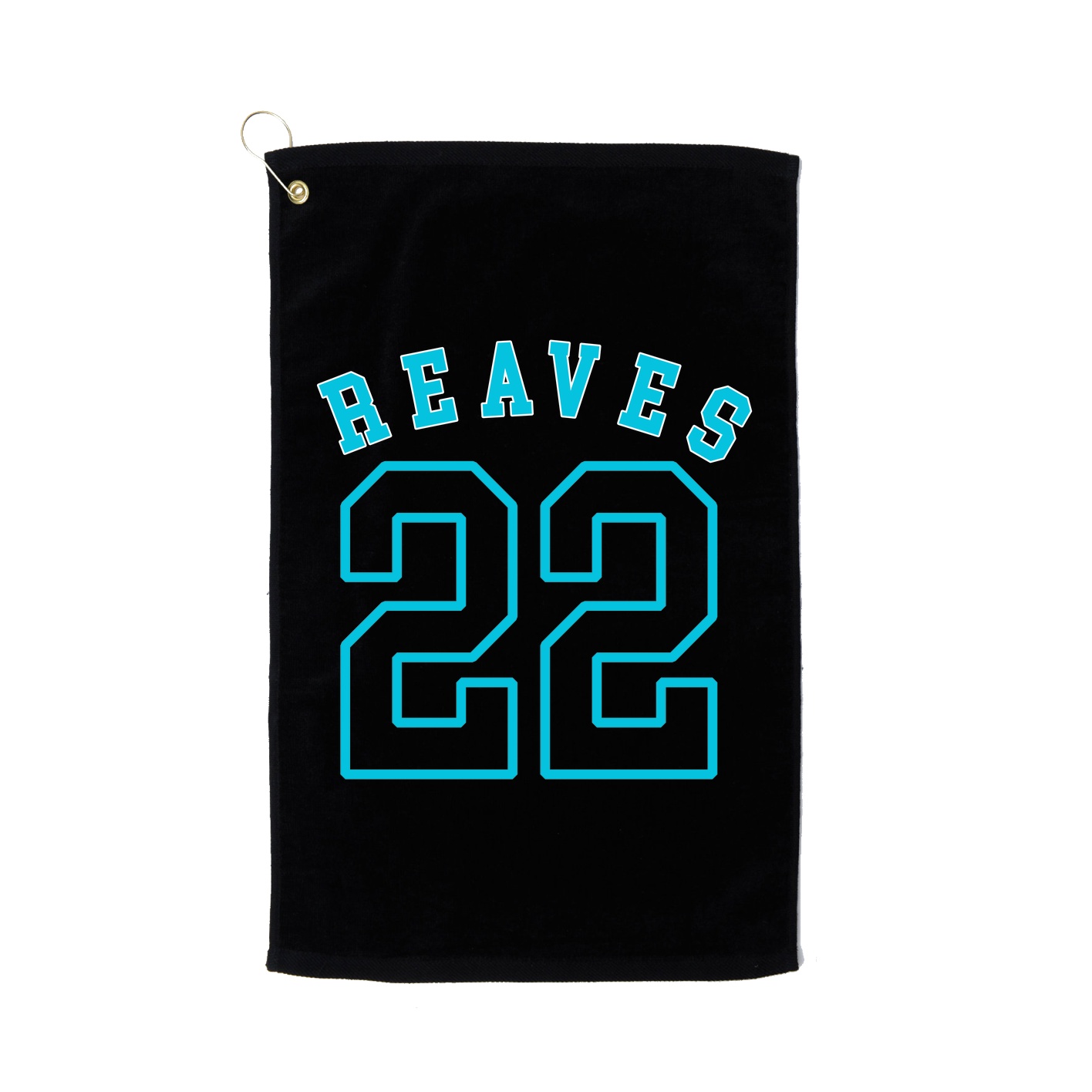 Golf Towel — Shirsey Arch in Black