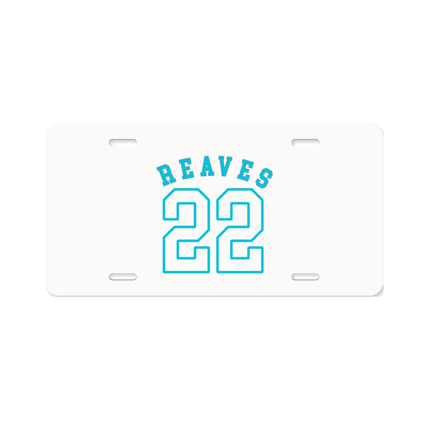 License Plate — Shirsey Arch in Classic