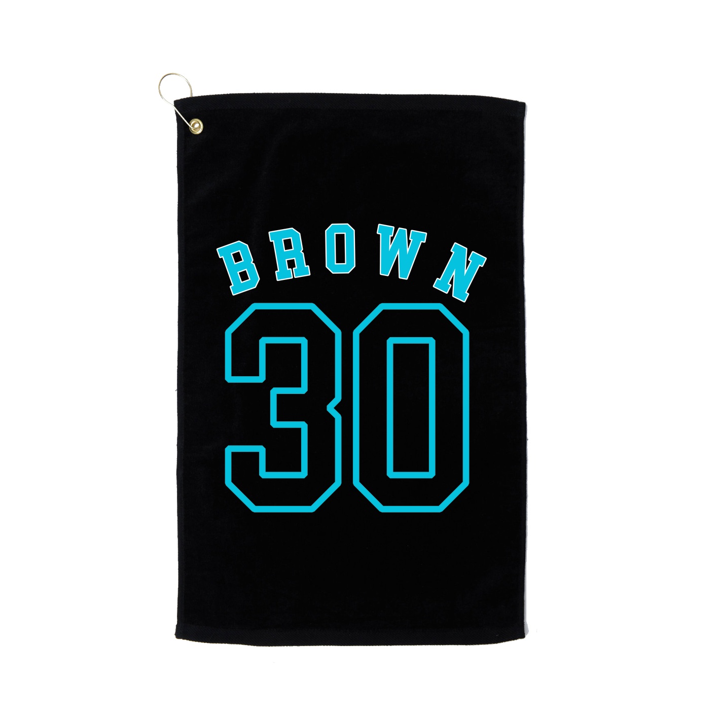 Golf Towel — Shirsey Arch in Black