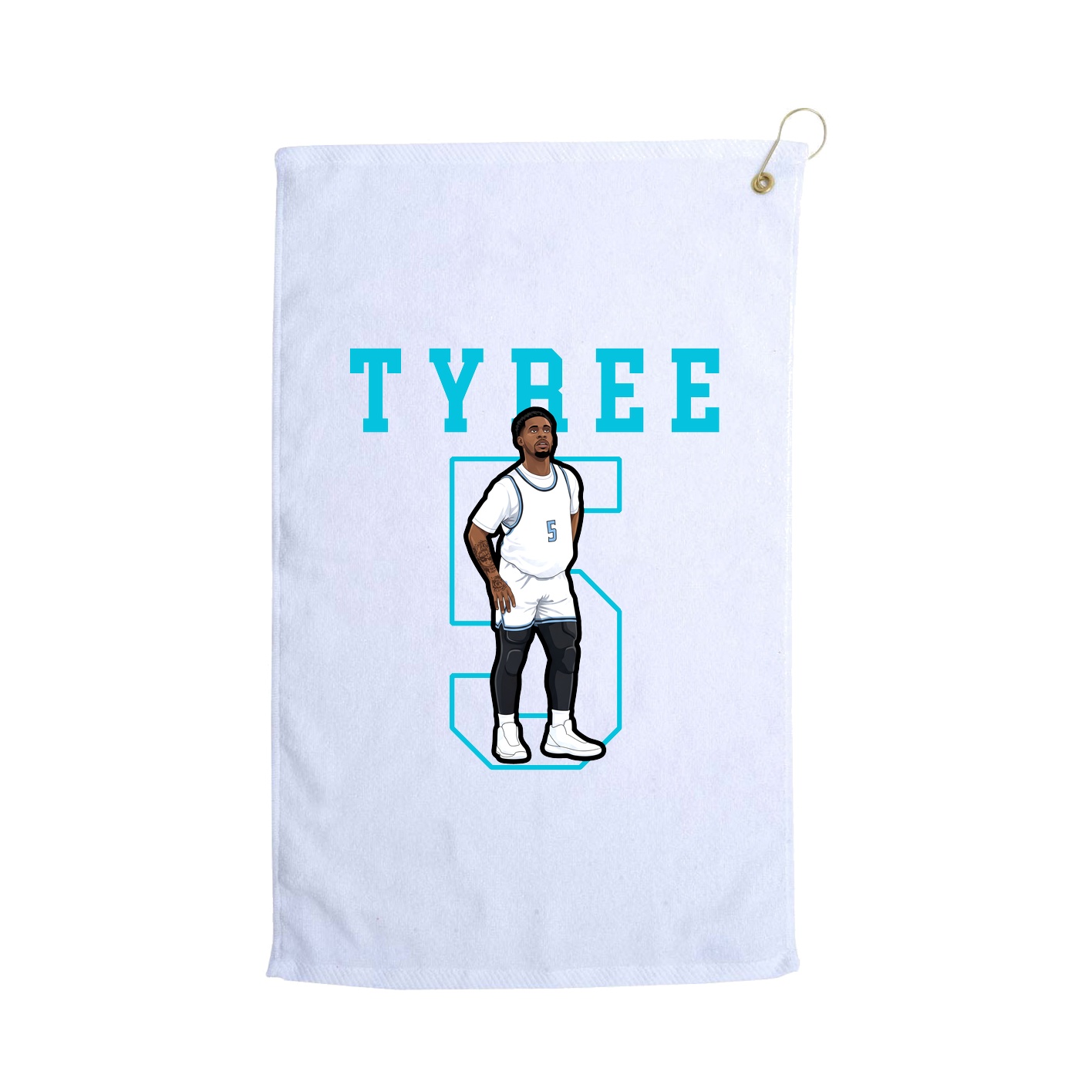 Golf Towel — Shirsey in White