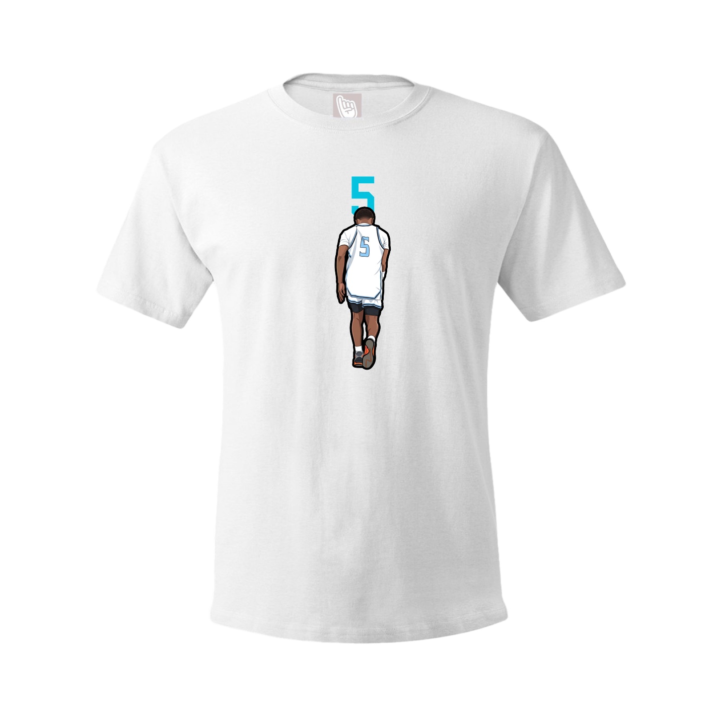 Tee — Number Top in White