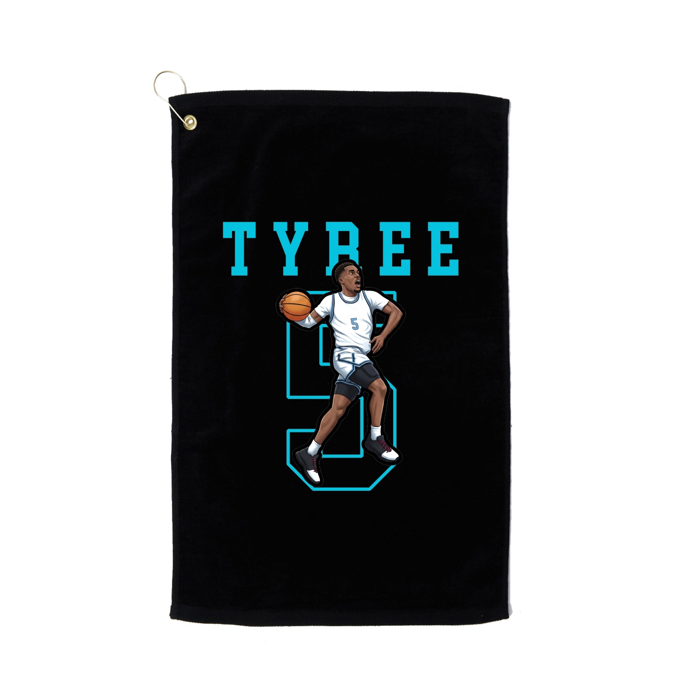Golf Towel — Shirsey in Black