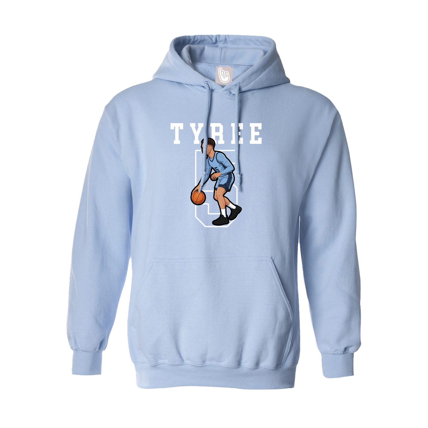 Hoodie — Shirsey in Light Blue
