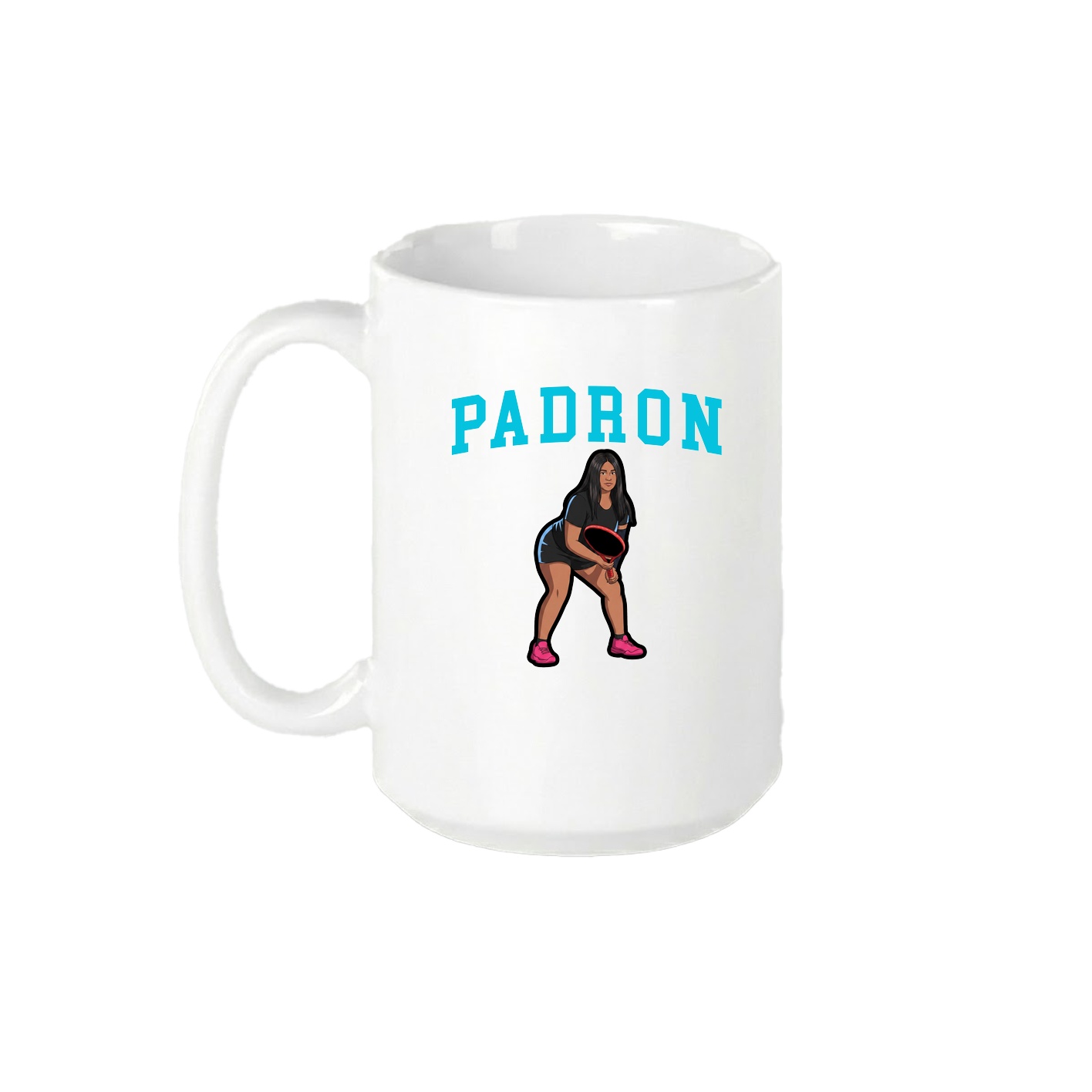 15oz Coffee Mug — Shirsey in White