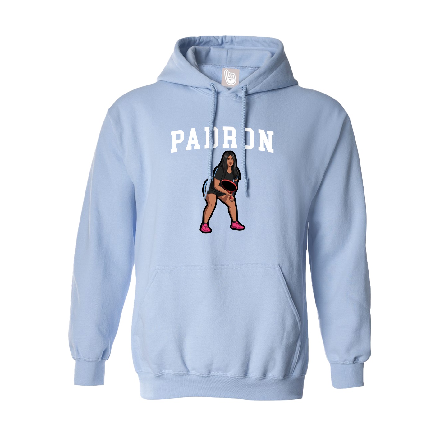 Hoodie — Shirsey in Light Blue