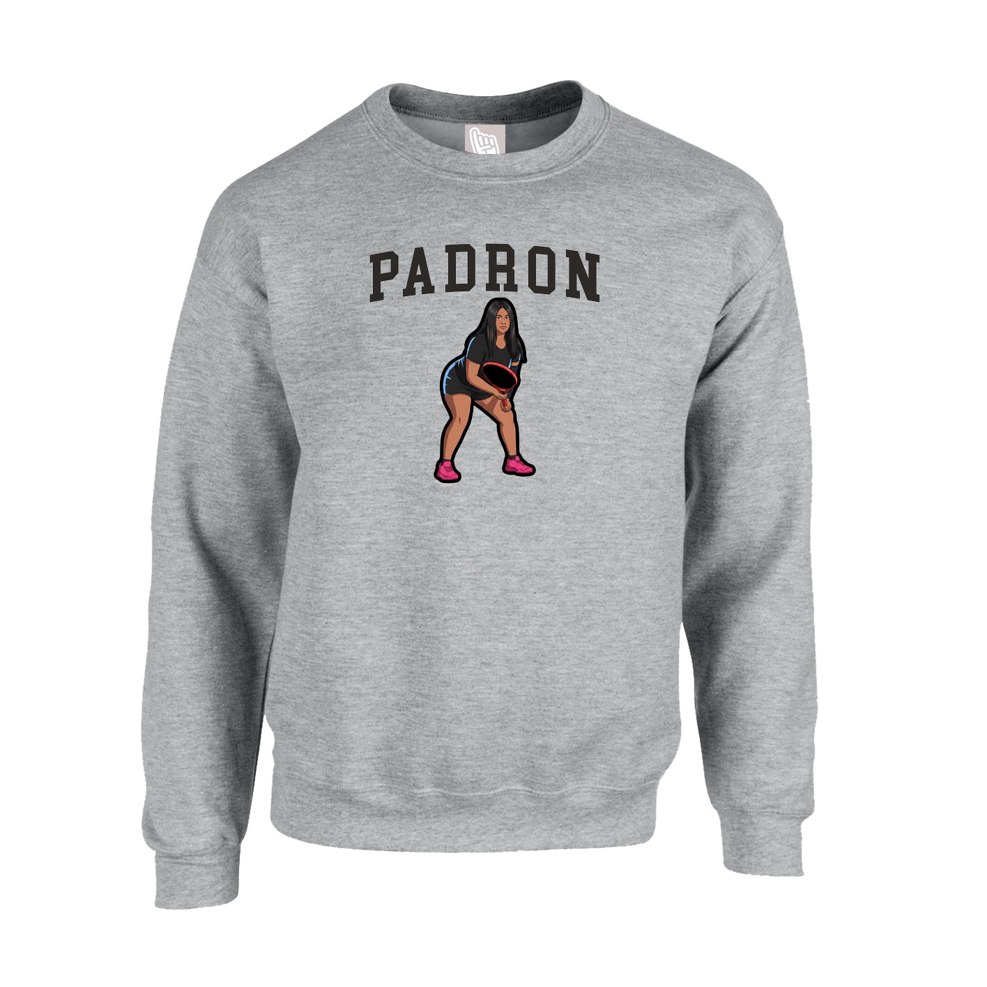 Fleece Crew — Shirsey in Grey