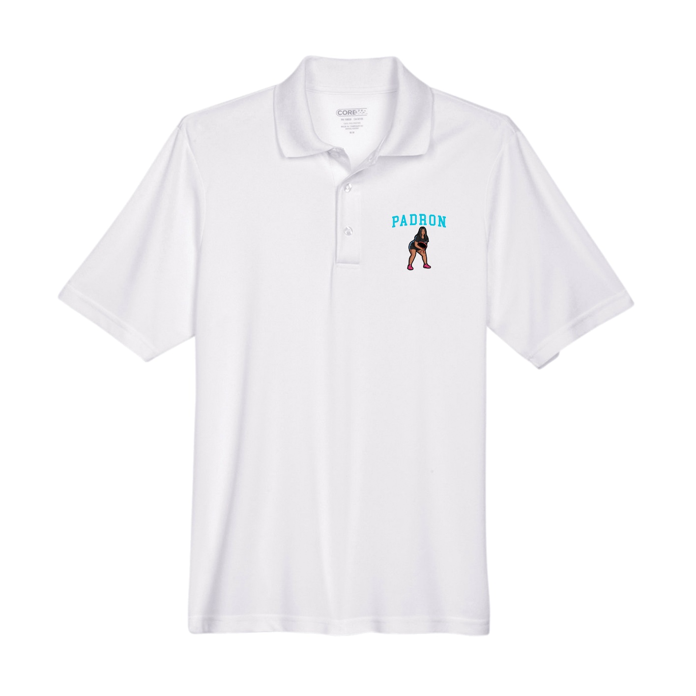 Performance Polo — Shirsey in White