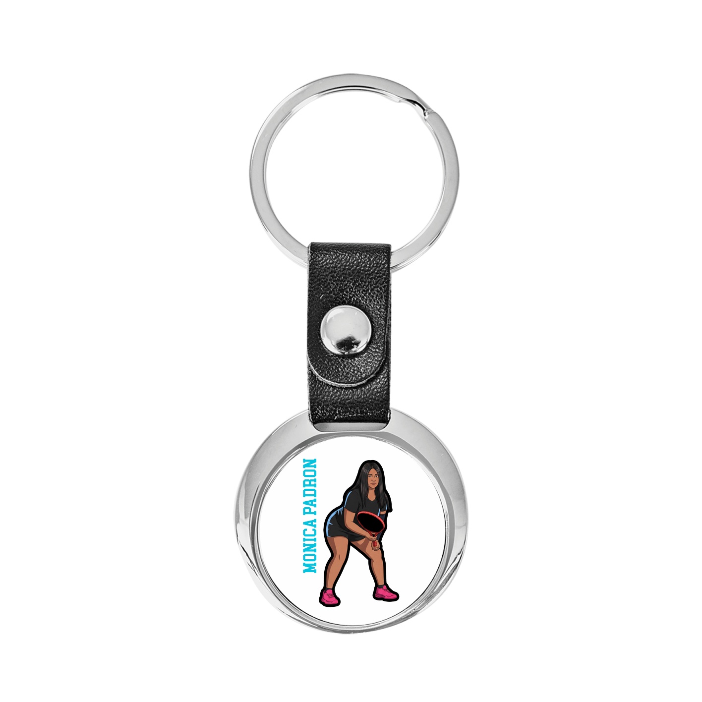 Key Chain — Name Vertical in Classic