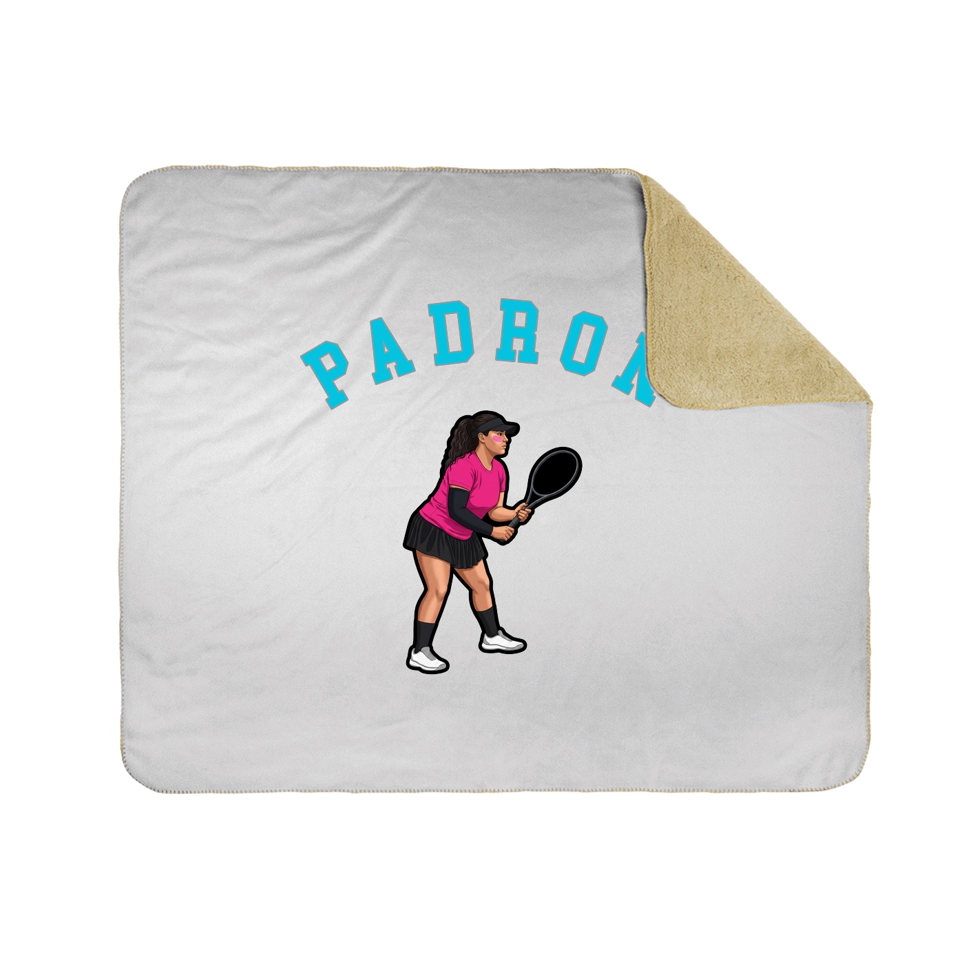 Throw Blanket — Shirsey Arch in White