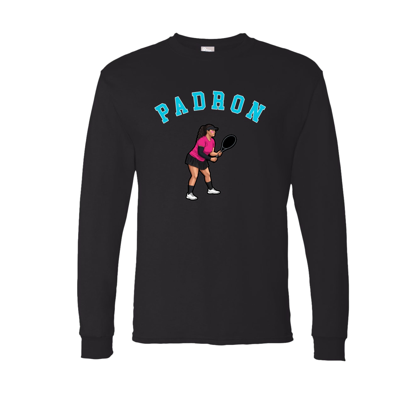 Long Sleeve Tee — Shirsey Arch in Black