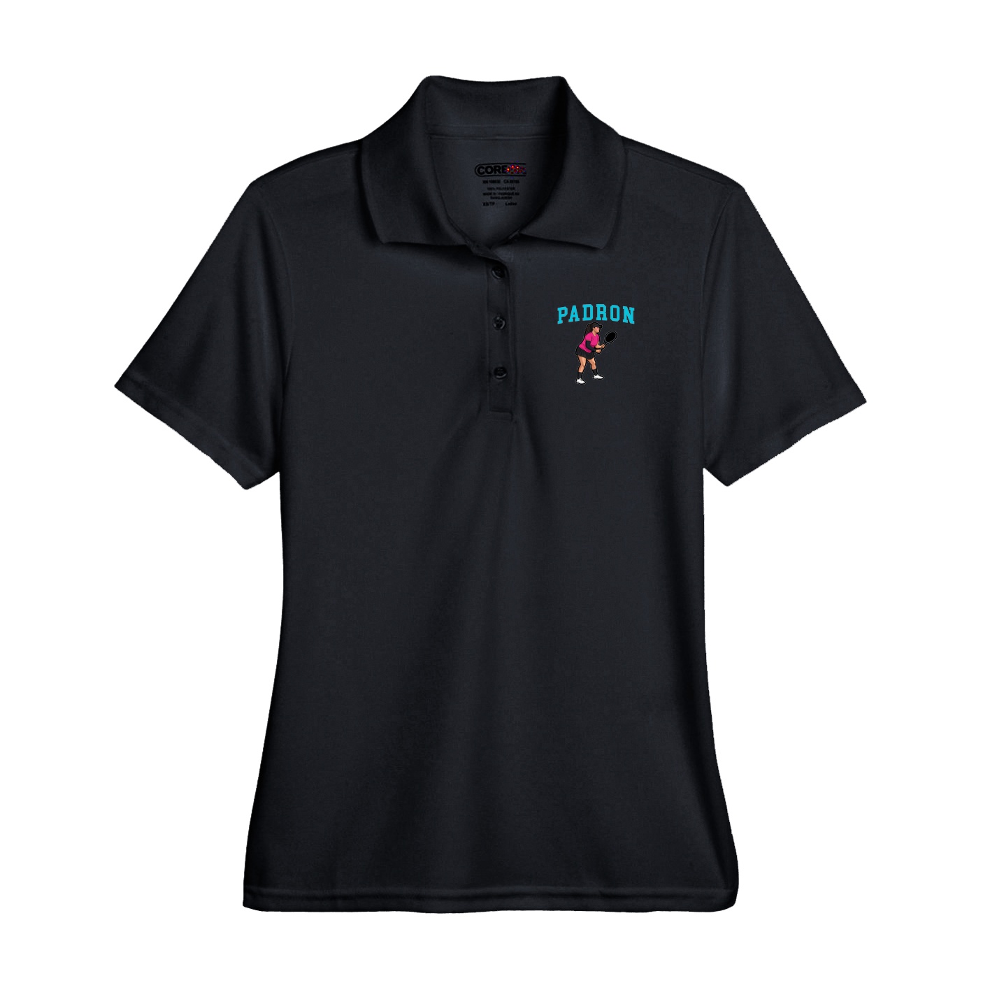 Performance Polo — Shirsey in Black