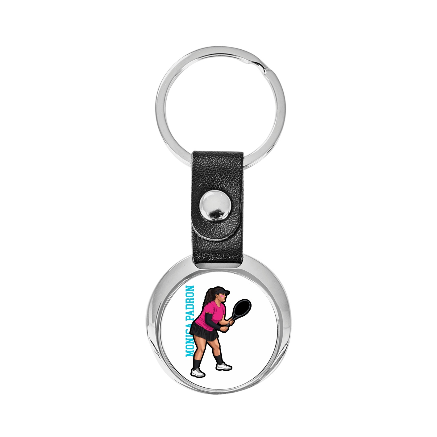 Key Chain — Name Vertical in Classic