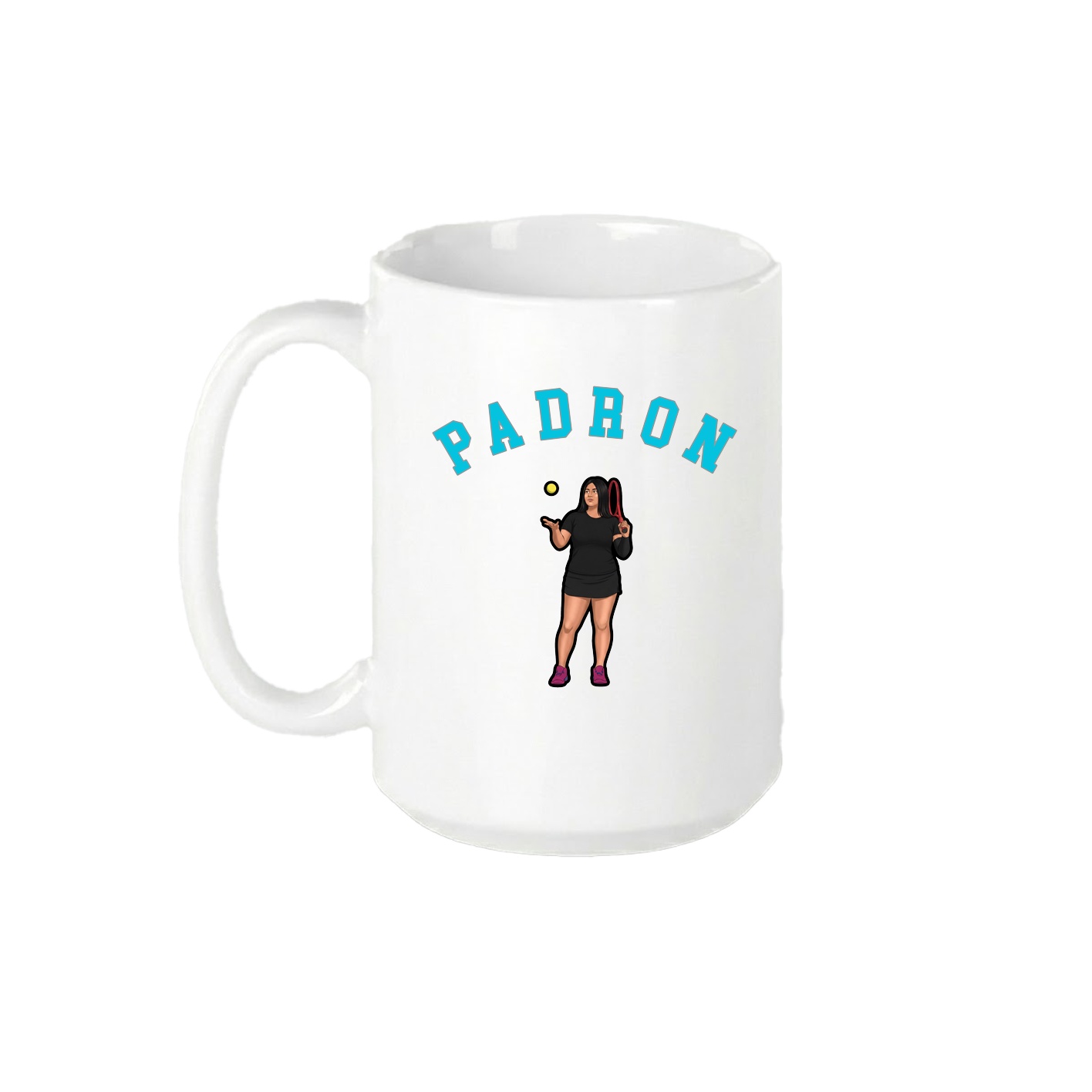 15oz Coffee Mug — Shirsey Arch in White