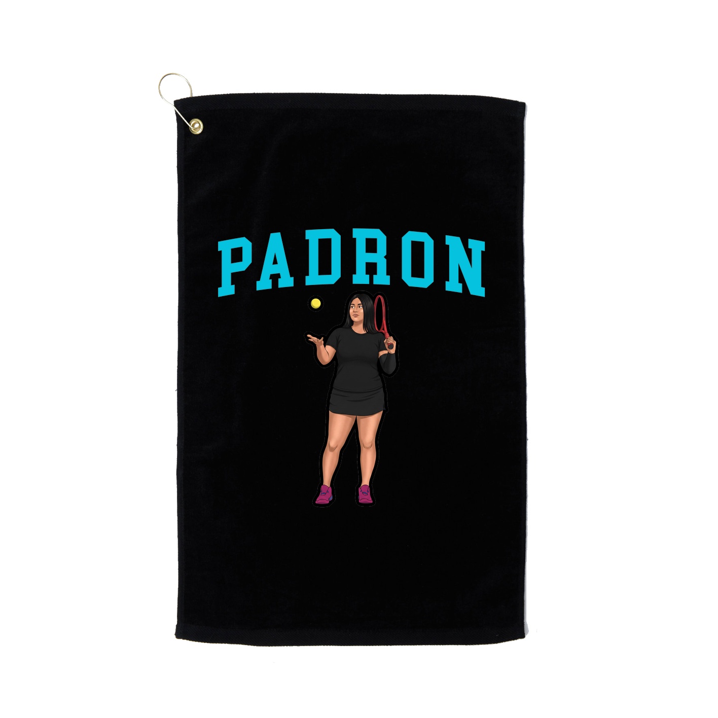 Golf Towel — Shirsey in Black