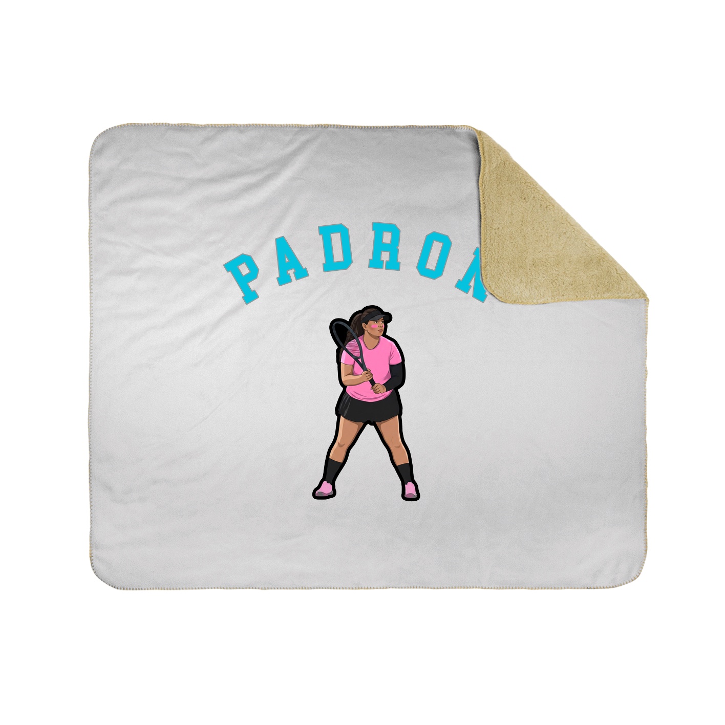 Throw Blanket — Shirsey Arch in White