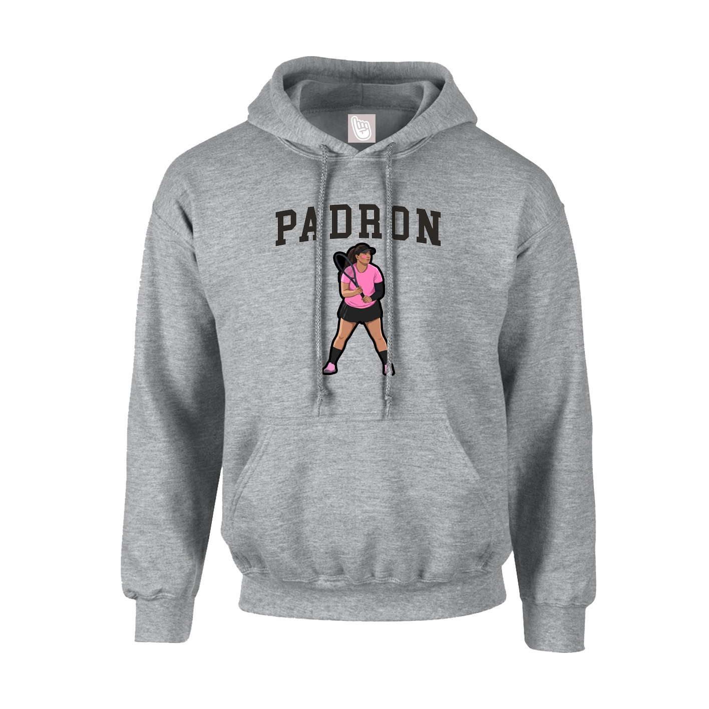 Hoodie — Shirsey in Grey