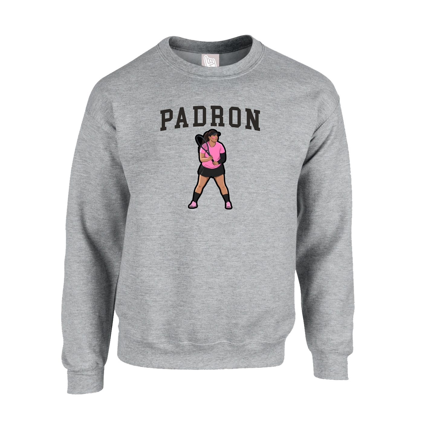 Fleece Crew — Shirsey in Grey