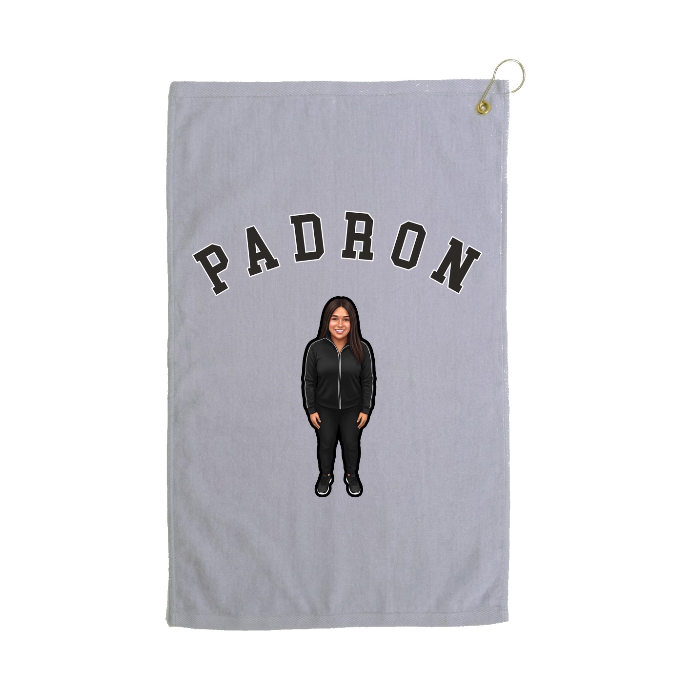 Golf Towel — Shirsey Arch in Grey