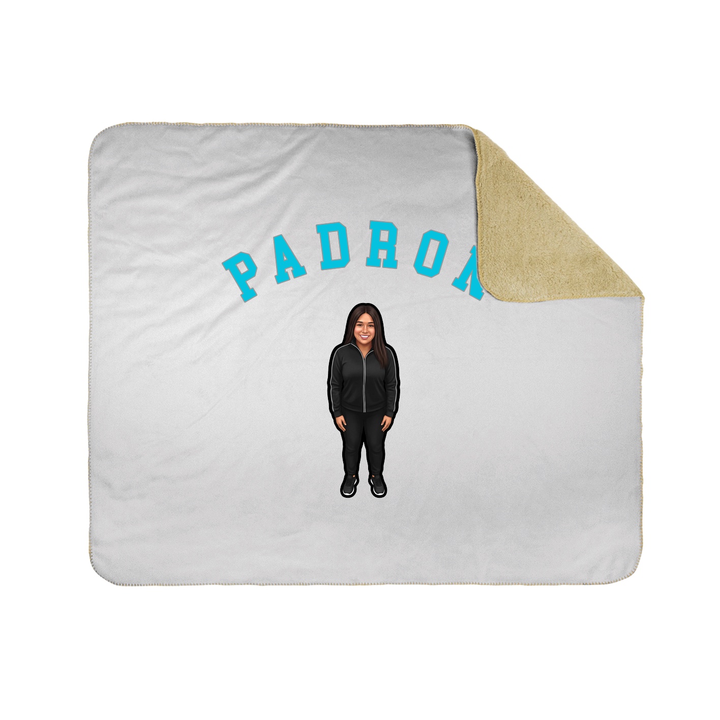 Throw Blanket — Shirsey Arch in White