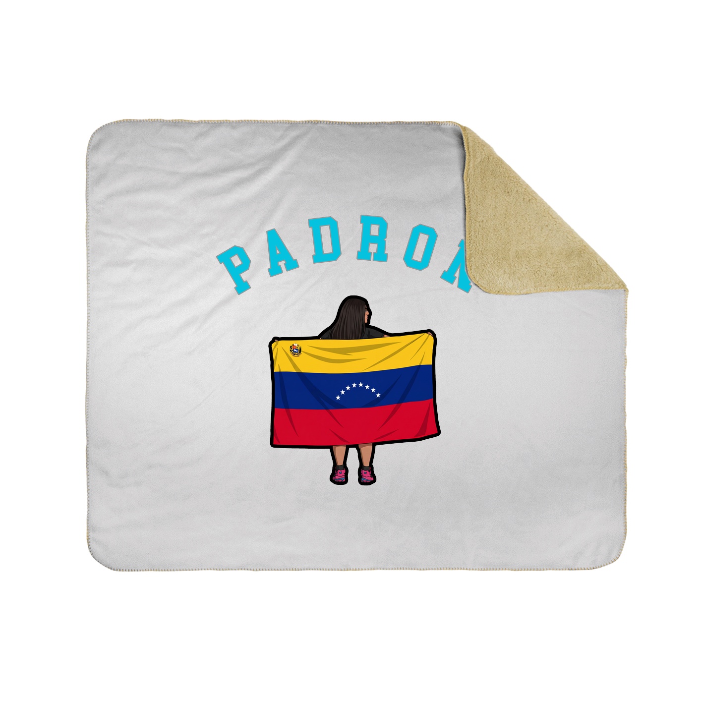 Throw Blanket — Shirsey Arch in White