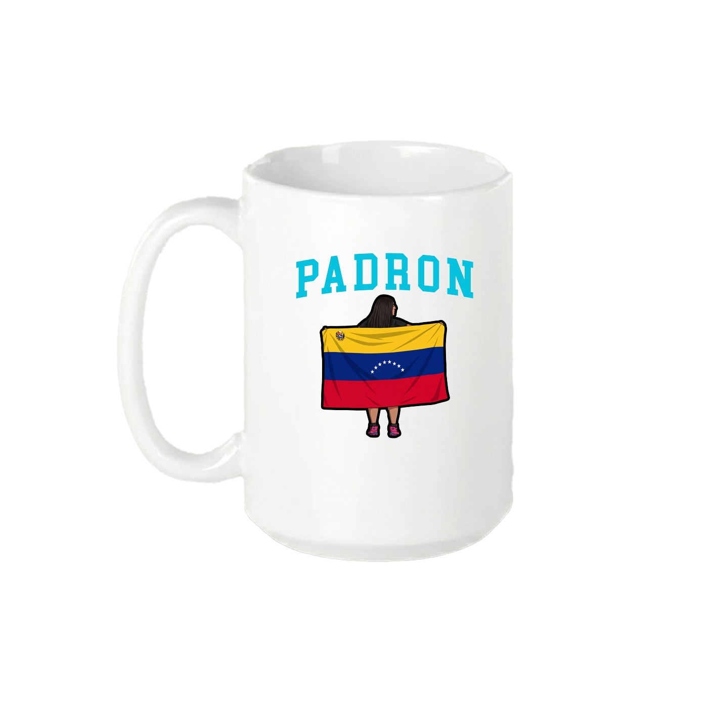 15oz Coffee Mug — Shirsey in White