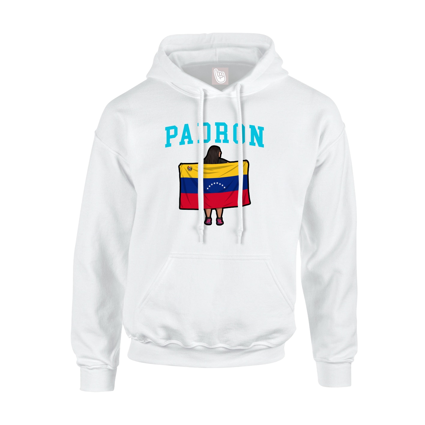 Hoodie — Shirsey in White