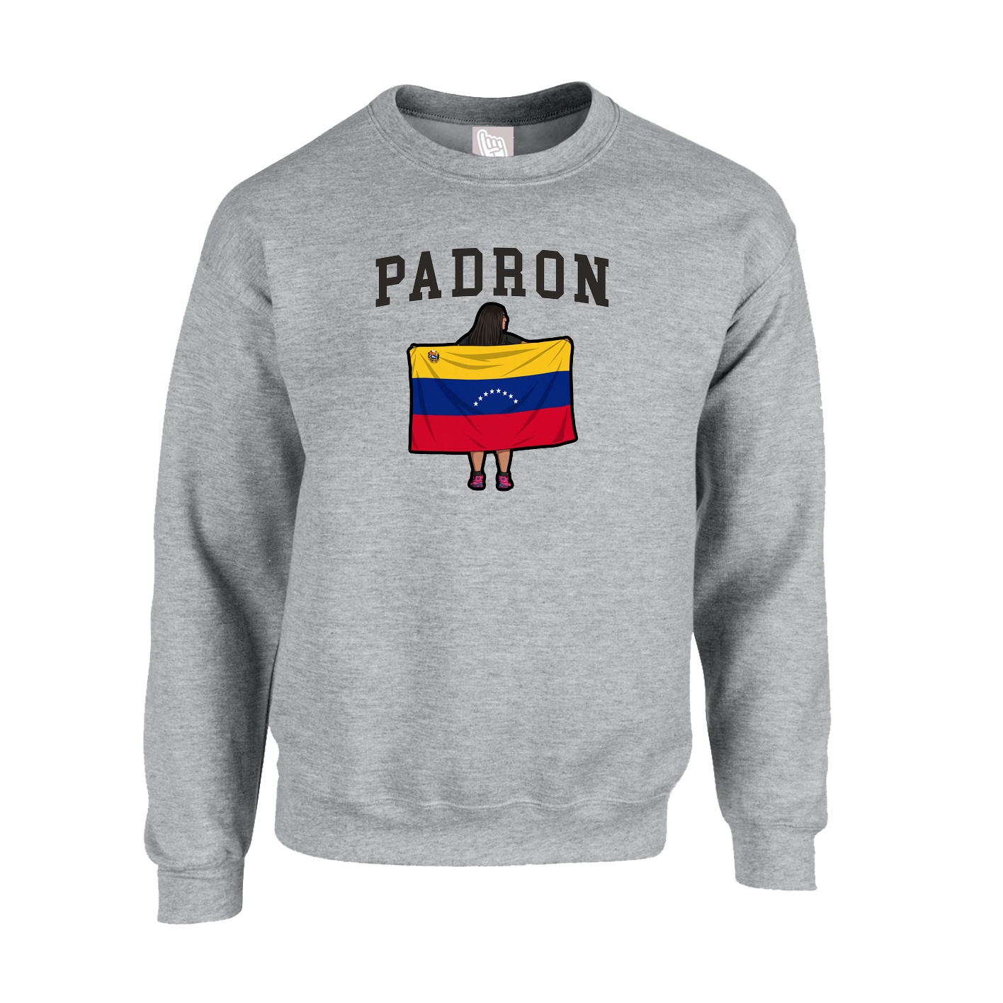Fleece Crew — Shirsey in Grey
