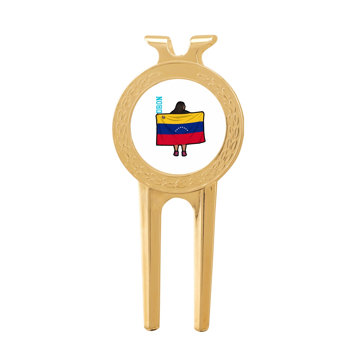 Divot Tool with Ball Marker — Name Vertical in Classic