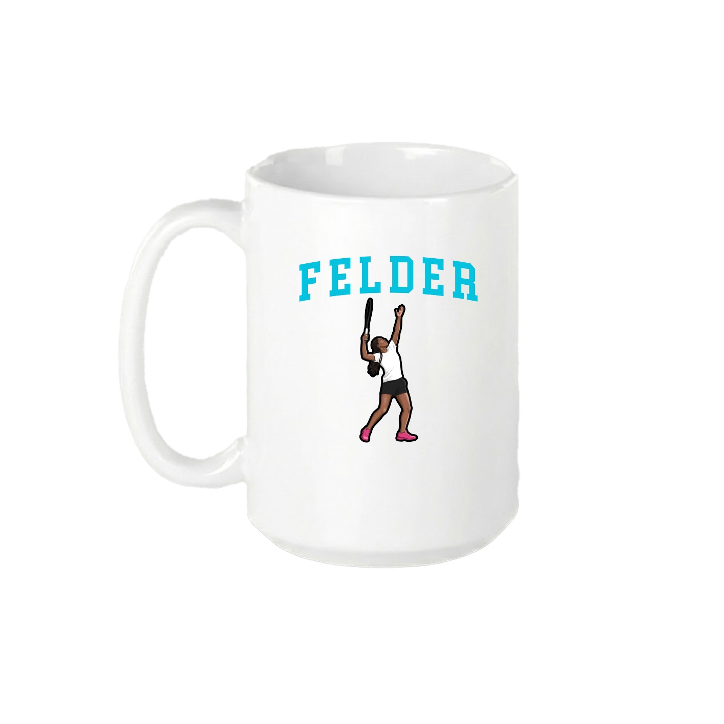 15oz Coffee Mug — Shirsey in White