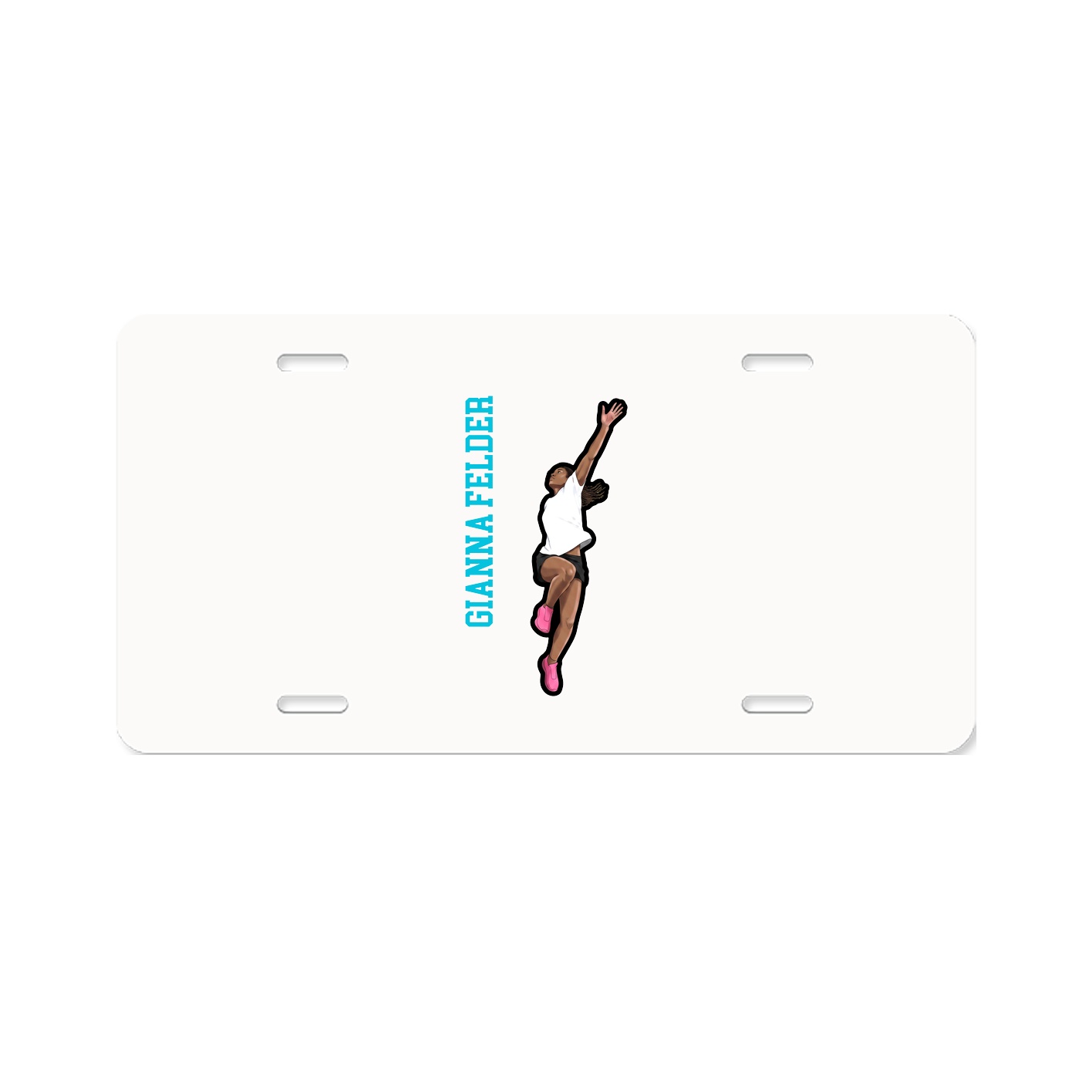 Aluminum License Plate