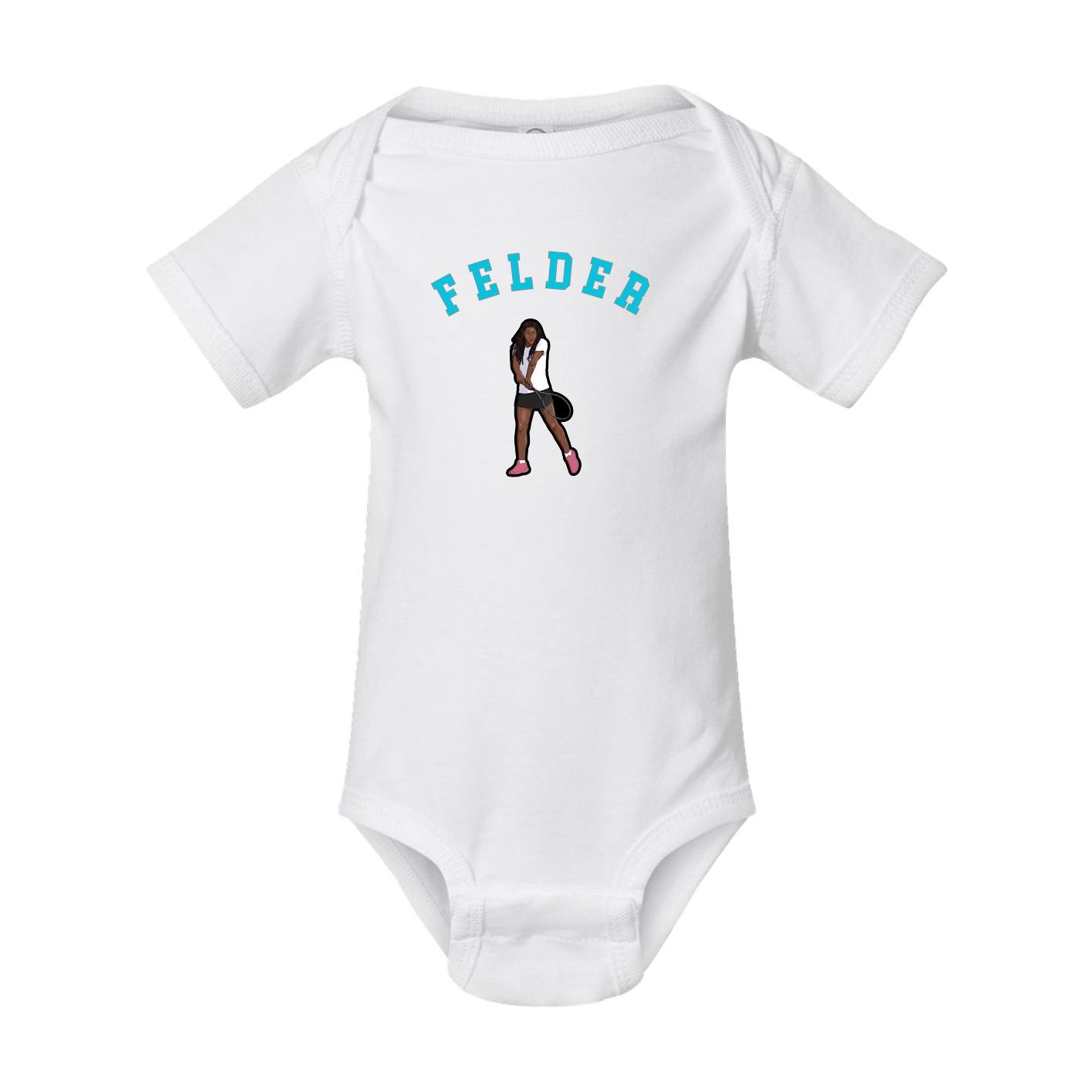 Baby Onesie — Shirsey Arch in White