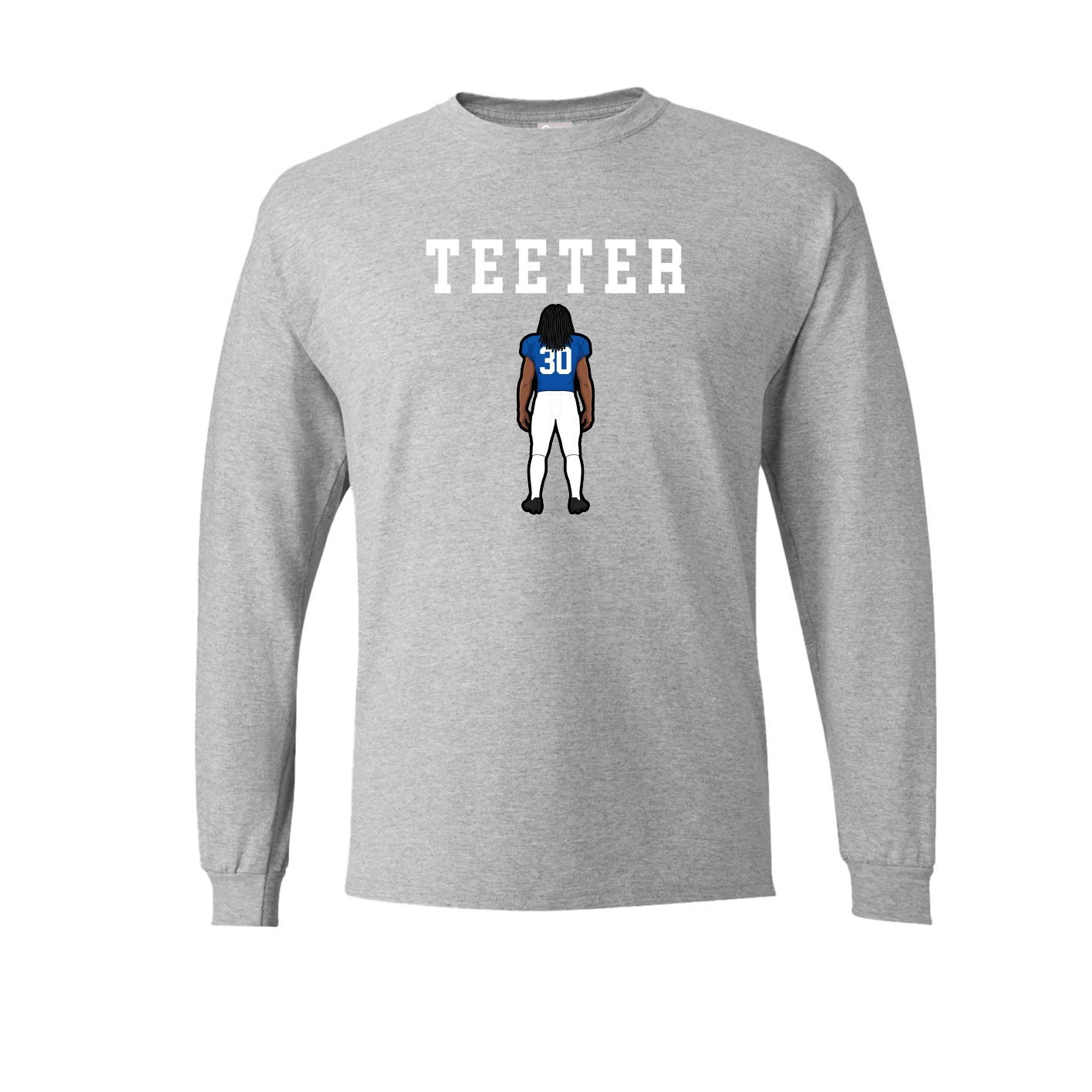 Long Sleeve Tee — Shirsey in Grey