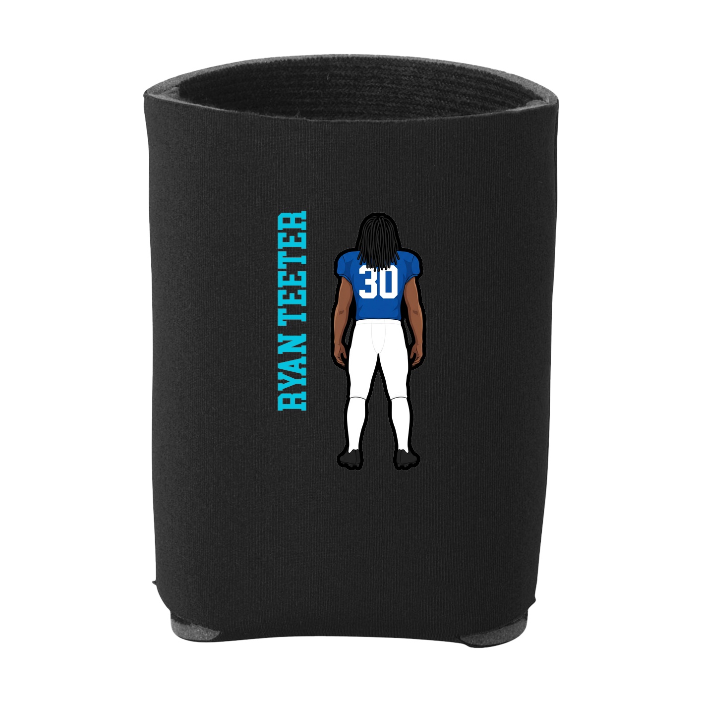 Can Holder — Name Vertical in Black