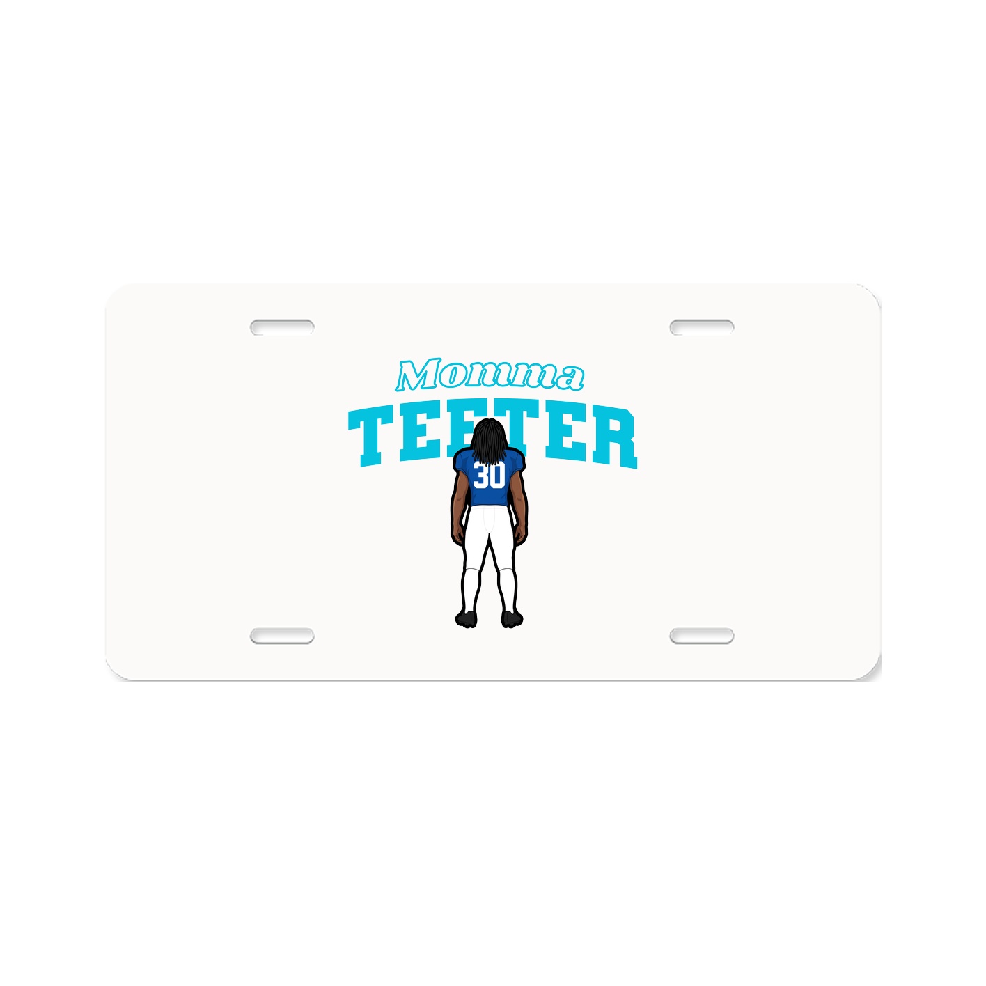 License Plate — Mothers Day Block in Classic
