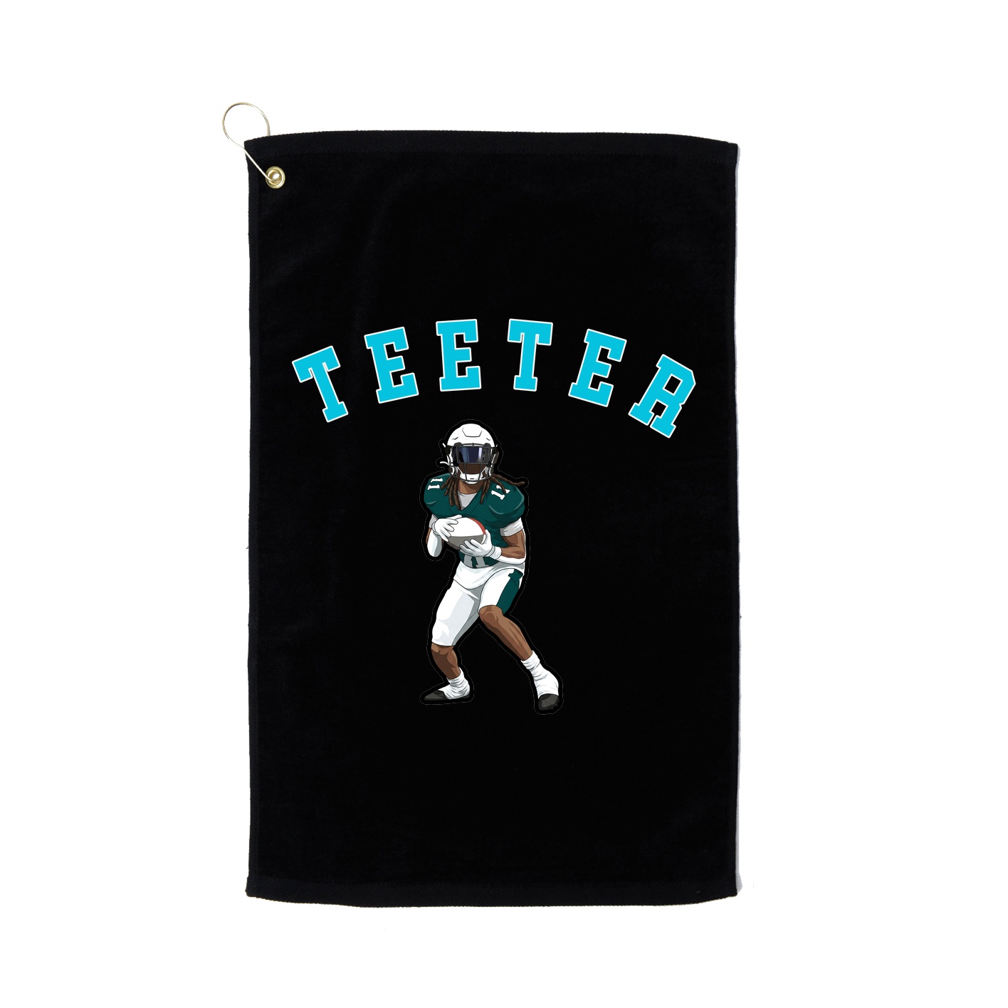 Golf Towel — Shirsey Arch in Black
