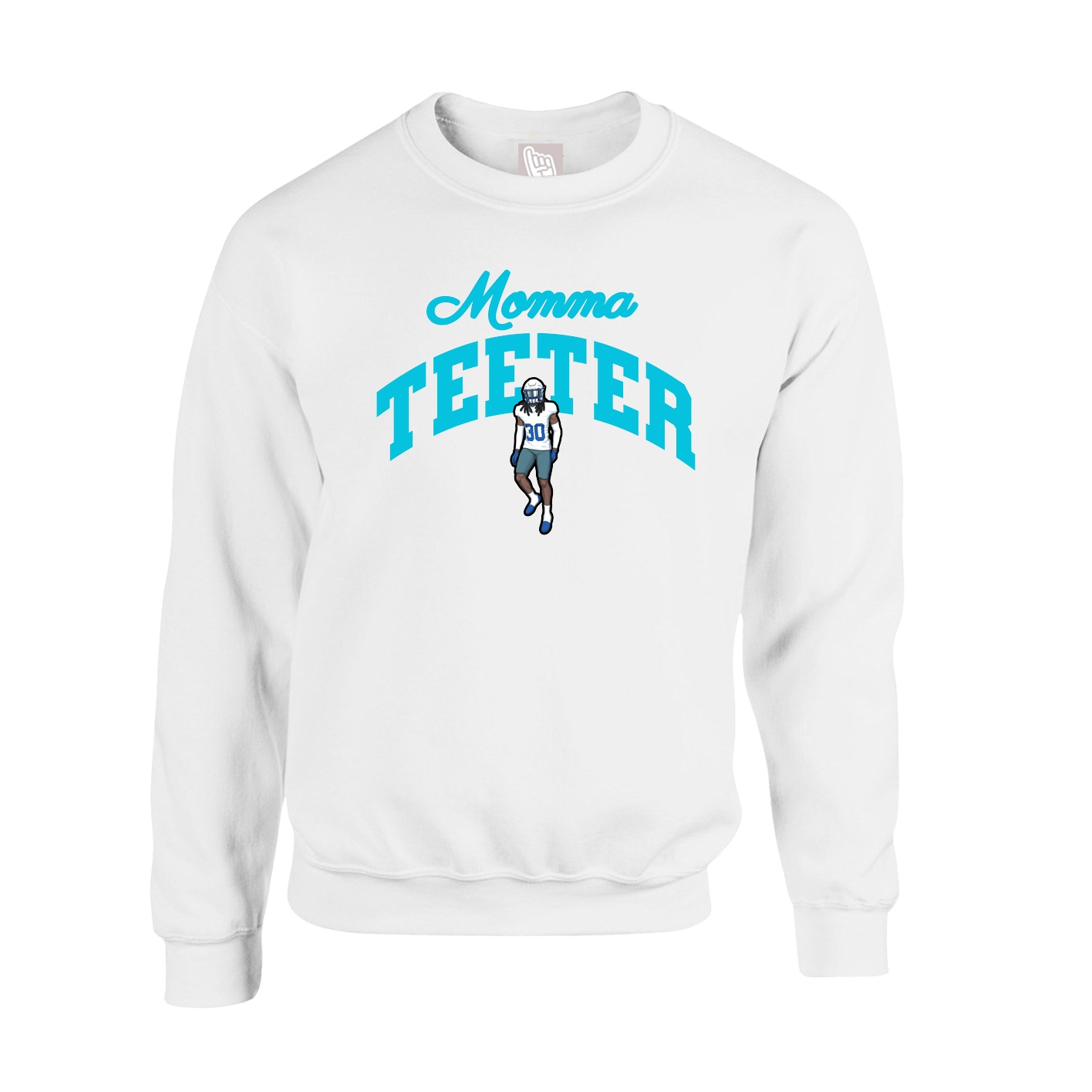 Fleece Crew — Mothers Day Arch in White