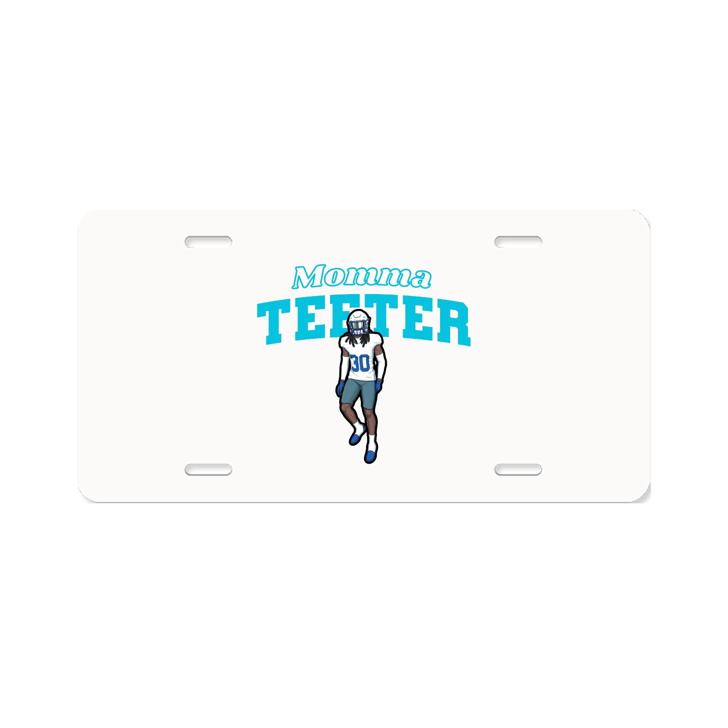 License Plate — Mothers Day Block in Classic