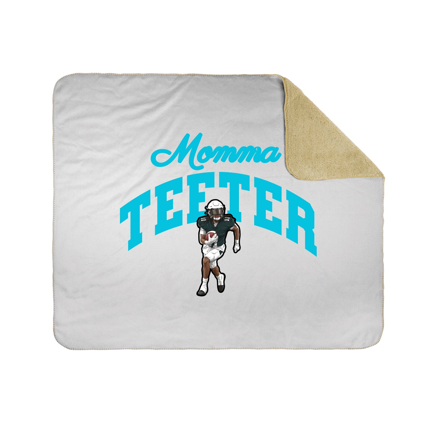 Throw Blanket — Mothers Day Arch in White